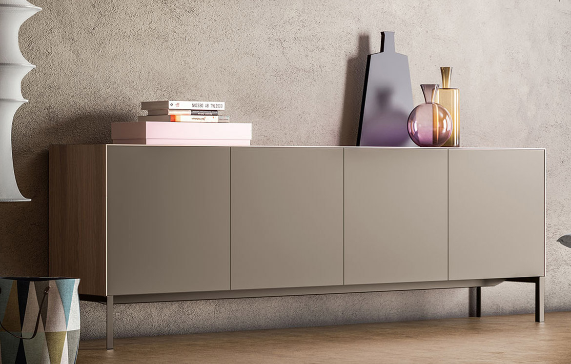 Online Outlet - NORMA OUTLET Sideboard Eiche natur-Weiß - 2