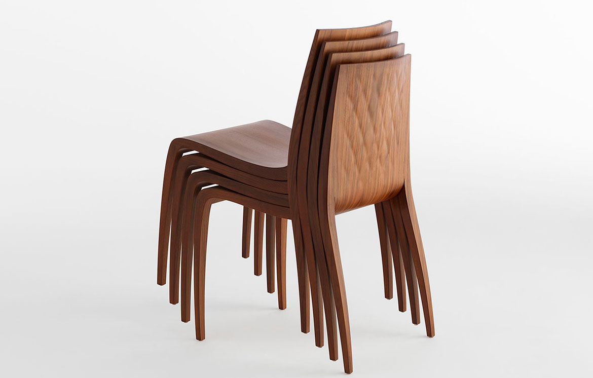 Stühle - KI 2er-Set Stuhl - 4