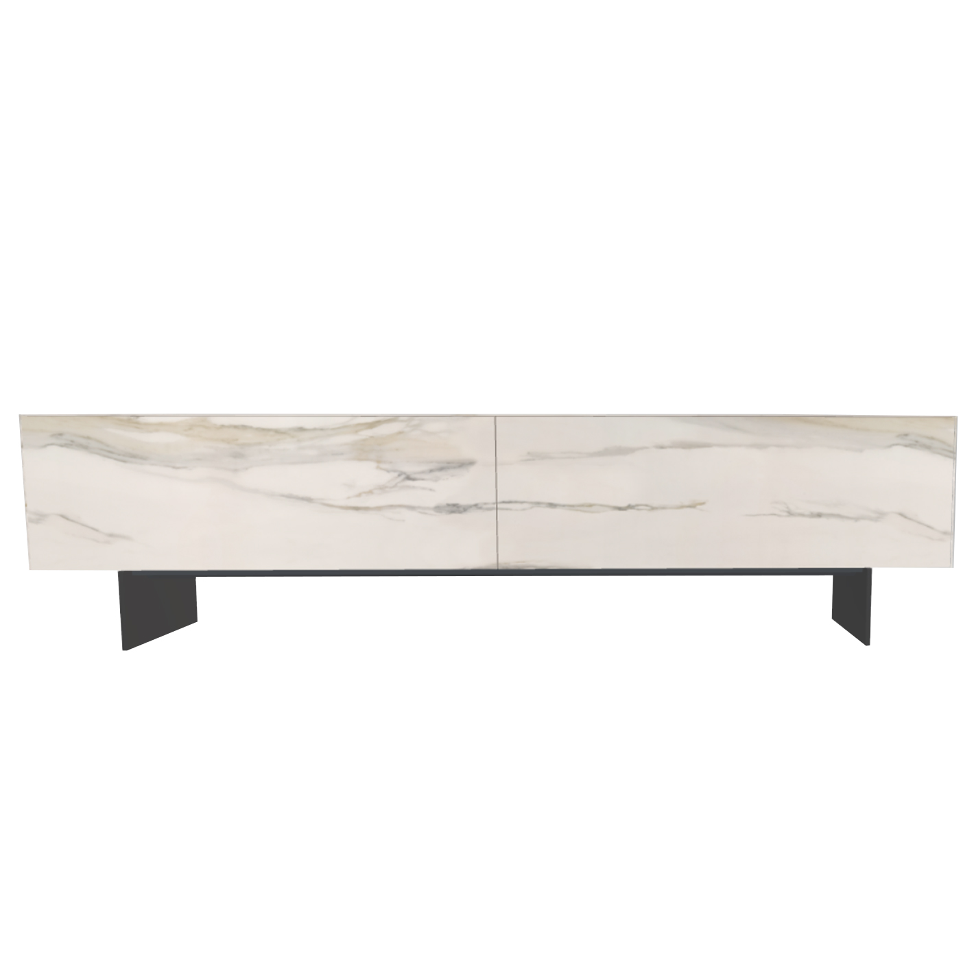 Lago xGlass - MATERIA 1049 XGLASS MARBLE OUTLET TV-Board